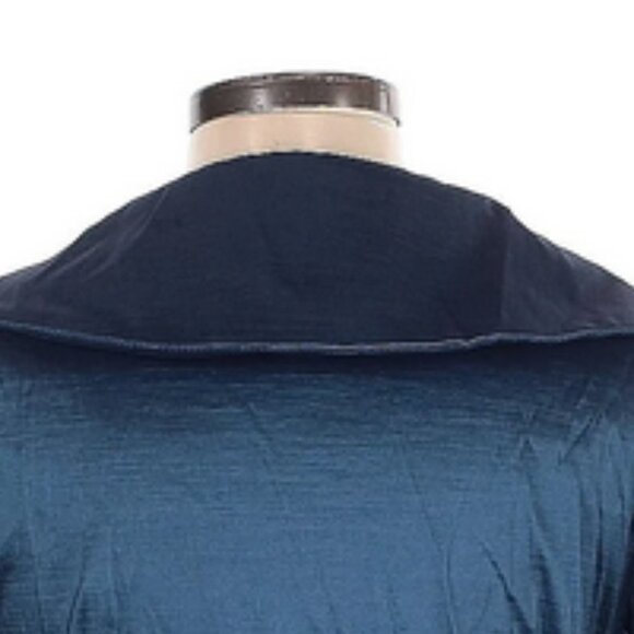 Pinup Couture Blue Birdie Dress With Belt! Size Large (UNICORN) - Picture 6 of 7